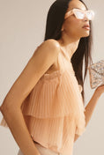 Load image into Gallery viewer, By Anthropologie Pleated Tulle Tank
