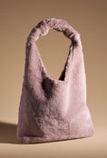 Load image into Gallery viewer, By Anthropologie Faux Fur Knotted Bag
