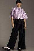 Load image into Gallery viewer, Essentiel Antwerp Ezra Striped Cropped Shirt
