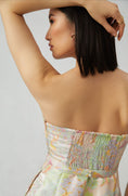 Load image into Gallery viewer, Maeve Strapless Bow Mini Dress - EUC
