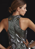 Load image into Gallery viewer, By Anthropologie Metallic Racerback Midi Dress
