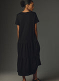 Load image into Gallery viewer, Farm Rio Short-Sleeve Tiered T-Shirt Midi Dress
