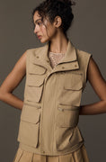 Load image into Gallery viewer, By Anthropologie Cargo Utility Vest
