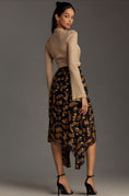 Load image into Gallery viewer, Farm Rio Asymmetrical Tiered Midi Skirt
