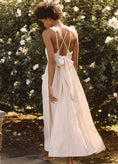 Load image into Gallery viewer, By Anthropologie Sleeveless Bow-Back Maxi Dress
