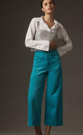 Load image into Gallery viewer, The Colette Cropped Wide-Leg Corduroy Pants by Maeve
