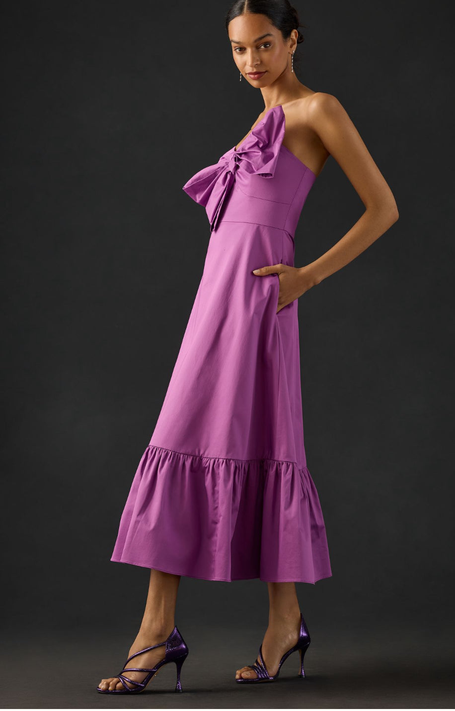 Hutch Bow-Tie Maxi Dress