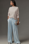 Load image into Gallery viewer, The Avery Pleated Wide-Leg Trousers by Maeve: Sequin Edition
