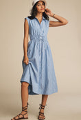 Load image into Gallery viewer, Maeve Sleeveless Shirt Dress
