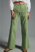 Load image into Gallery viewer, The Kit High-Rise Wide-Leg Utility Trousers by Pilcro
