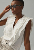 Load image into Gallery viewer, Maeve Sleeveless Ruffled Blouse
