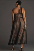 Load image into Gallery viewer, By Anthropologie Tulle Dot Maxi Dress
