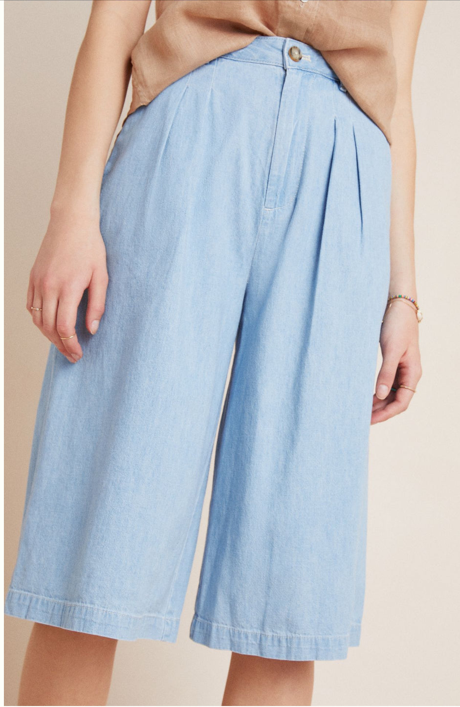 Mina Chambray Culottes