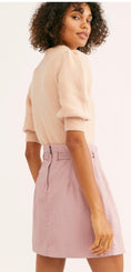 Load image into Gallery viewer, Free People Payton Paperbag Mini Skirt
