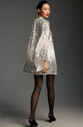 Load image into Gallery viewer, Let Me Be Long-Sleeve Shine Tunic Mini Dress
