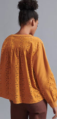 Load image into Gallery viewer, Pilcro Maura Eyelet Lace Sweatshirt
