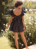 Load image into Gallery viewer, By Anthropologie Ruffle-Sleeve Open-Back Mini Dress
