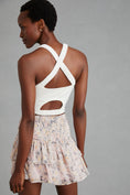 Load image into Gallery viewer, By Anthropologie Ruched Mini Skirt
