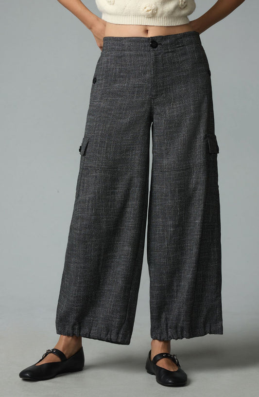 By Anthropologie Tweed Parachute Pants