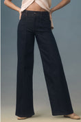 Load image into Gallery viewer, The Delaney Clean-Seamed High-Rise Wide-Leg Jeans by Maeve
