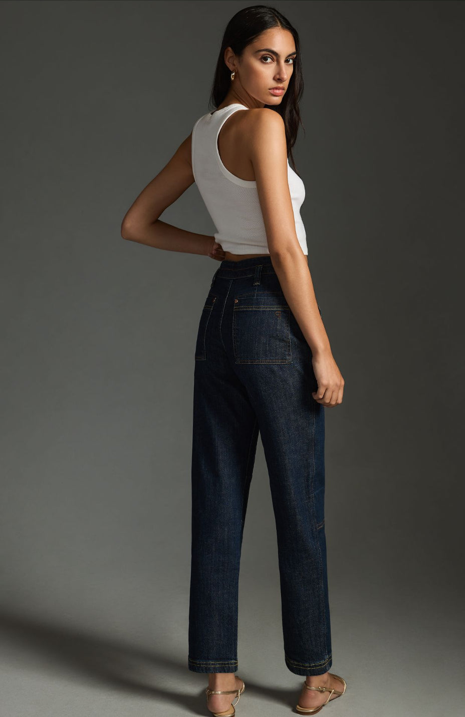 The Wanderer Polished Relaxed-Leg Jeans by Pilcro