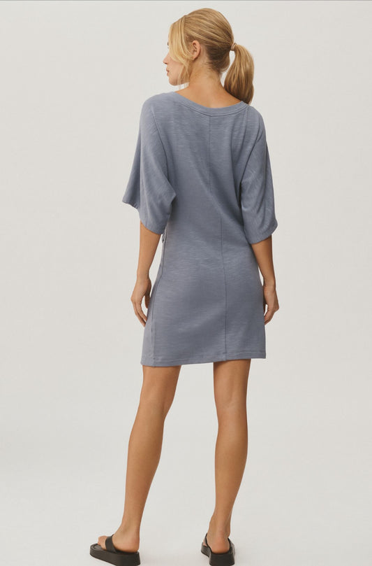 Daily Practice by Anthropologie Side-Twist Mini T-Shirt Dress