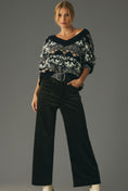 Load image into Gallery viewer, The Colette Cropped Wide-Leg Corduroy Pants by Maeve
