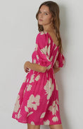 Load image into Gallery viewer, Velvet Makena Twist Front Printed Dress
