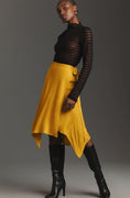 Load image into Gallery viewer, By Anthropologie Asymmetrical Wrap Midi Skirt
