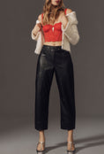 Load image into Gallery viewer, Maeve Smart Sport Faux Leather Barrel Pants
