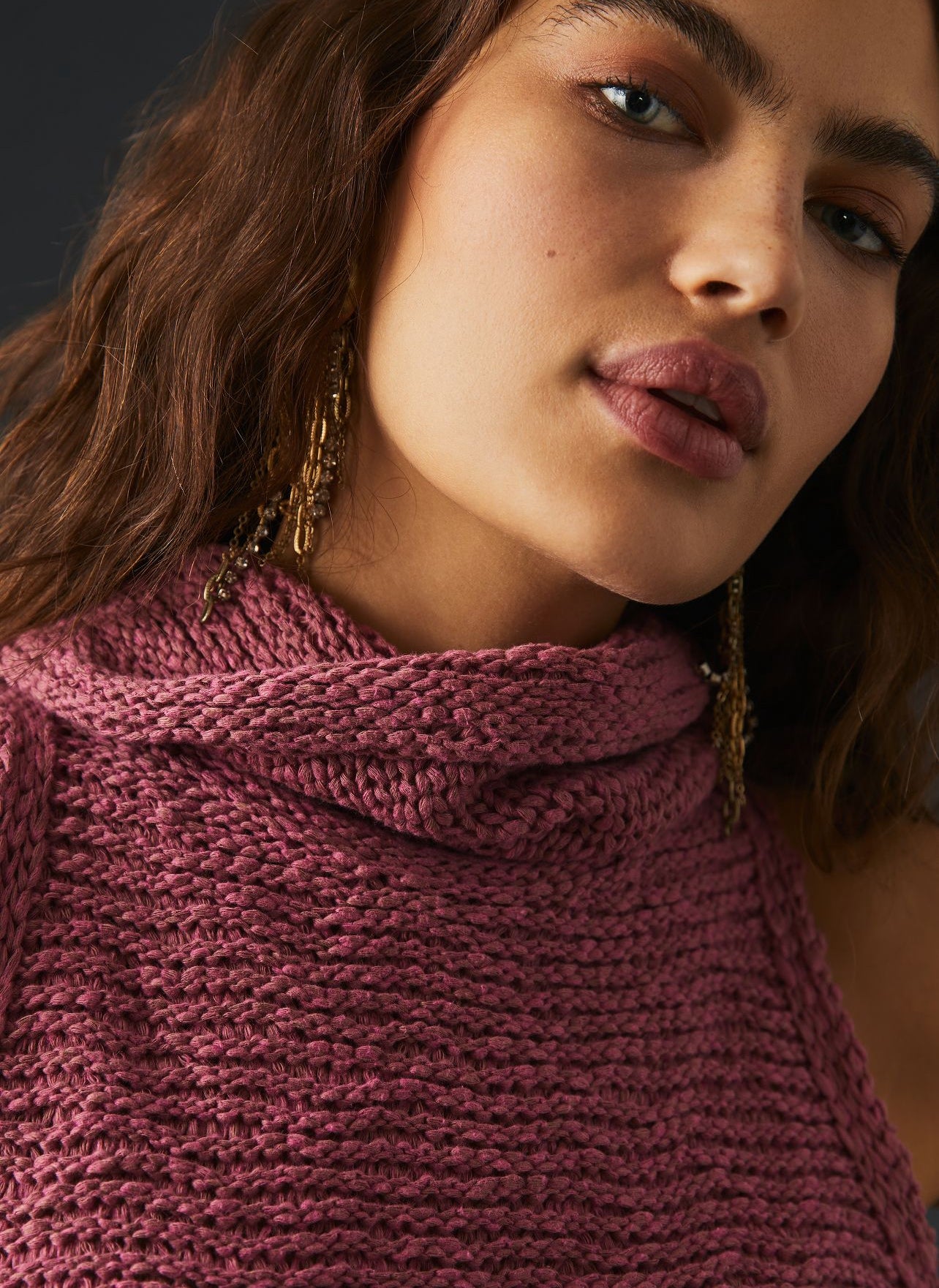 Pilcro Turtleneck Sweater Tank