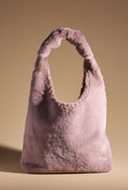 Load image into Gallery viewer, By Anthropologie Faux Fur Knotted Bag
