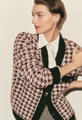 Load image into Gallery viewer, Maeve Houndstooth Cardigan
