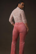 Load image into Gallery viewer, The Yaya Mid-Rise Corduroy Crop Flare Jeans by Pilcro
