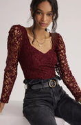 Load image into Gallery viewer, By Anthropologie Sweetheart Lace Top
