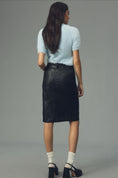 Load image into Gallery viewer, The Colette Faux Leather Skirt by Maeve
