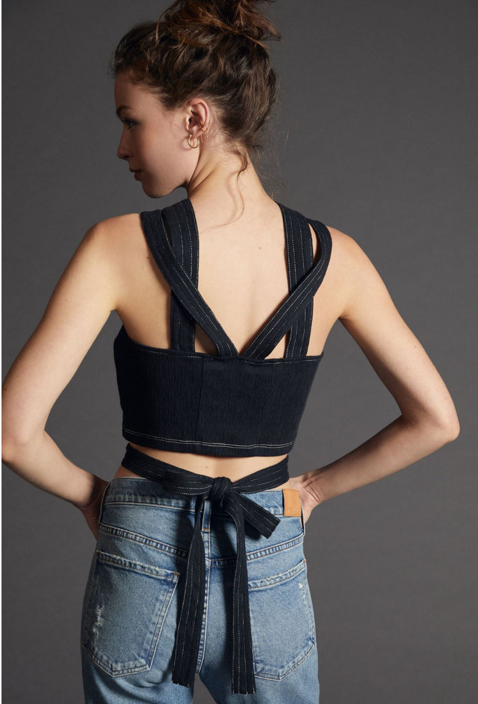 Strappy Apron Tank