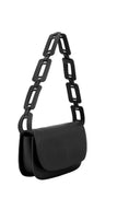 Load image into Gallery viewer, Inez Black Recycled Vegan Shoulder Bag
