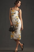 Load image into Gallery viewer, Maeve Sleeveless Square-Neck Column Midi Dress
