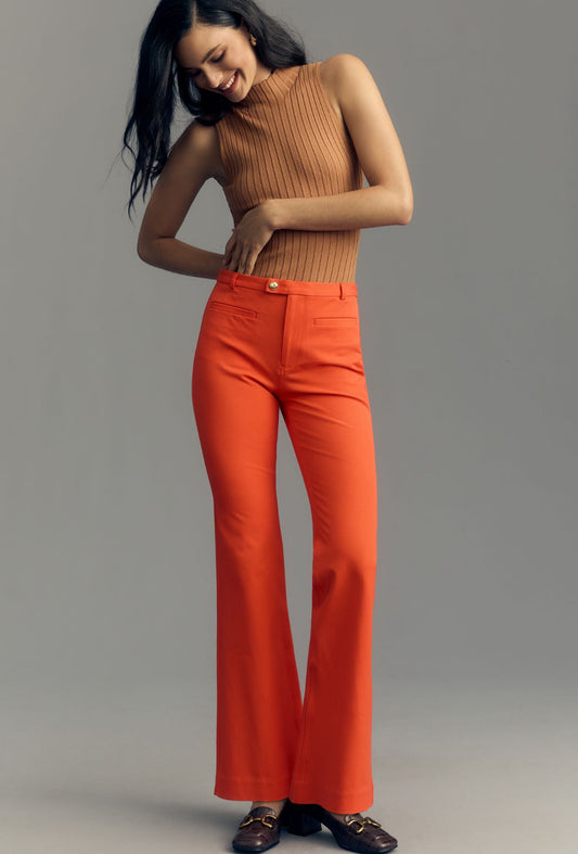 Maeve Stretch Slim Bootcut Trousers