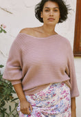 Load image into Gallery viewer, By Anthropologie Asymmetrical Cropped Pullover Sweater
