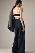 Load image into Gallery viewer, The Avery Pleated Pinstripe Wide-Leg Trousers by Maeve
