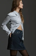 Load image into Gallery viewer, Pilcro Denim Mini Skirt
