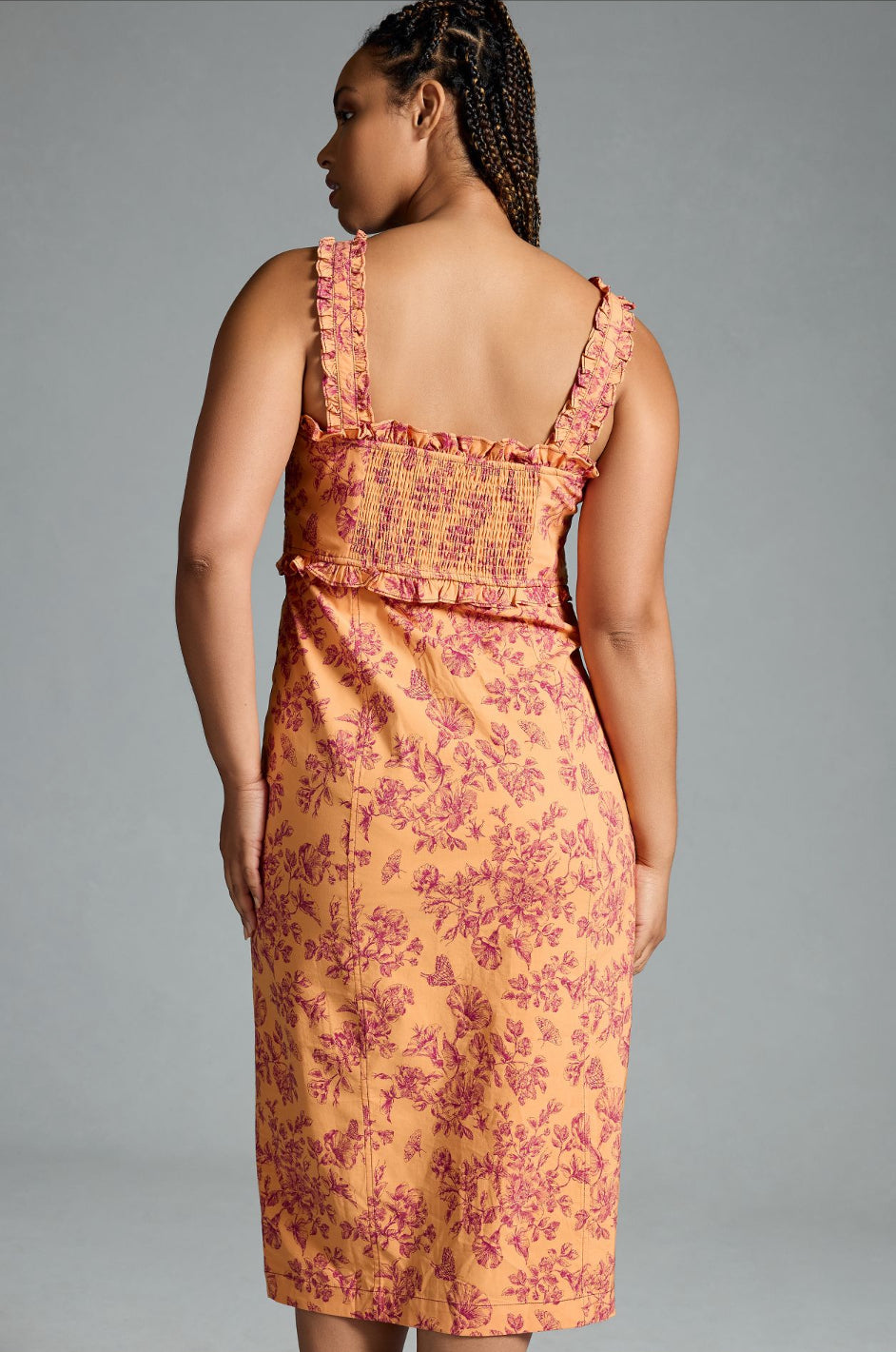 Anthropologie The Linden Slim? Square-Neck Dress