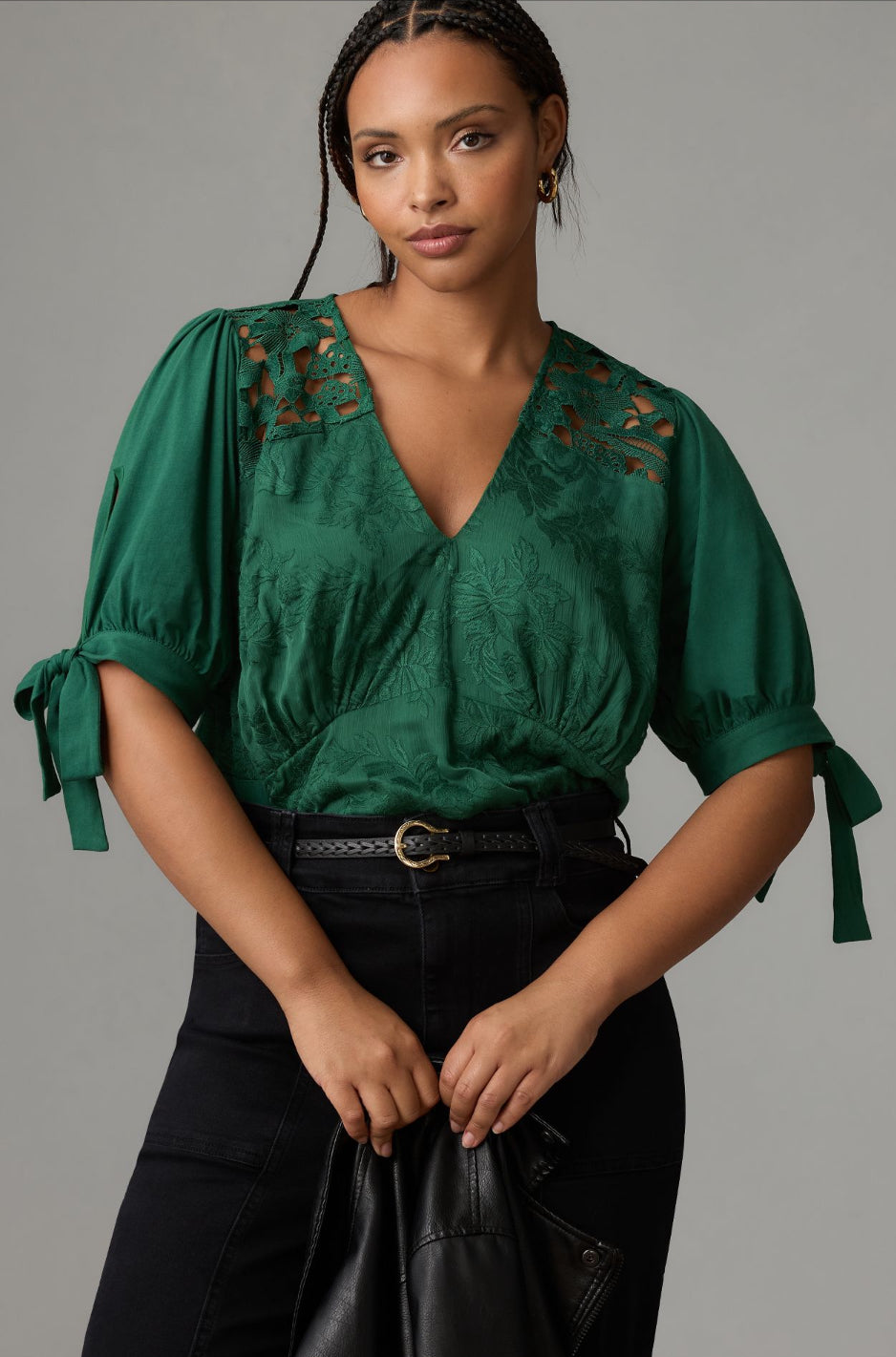 Tiny Ophelia Embroidered Top