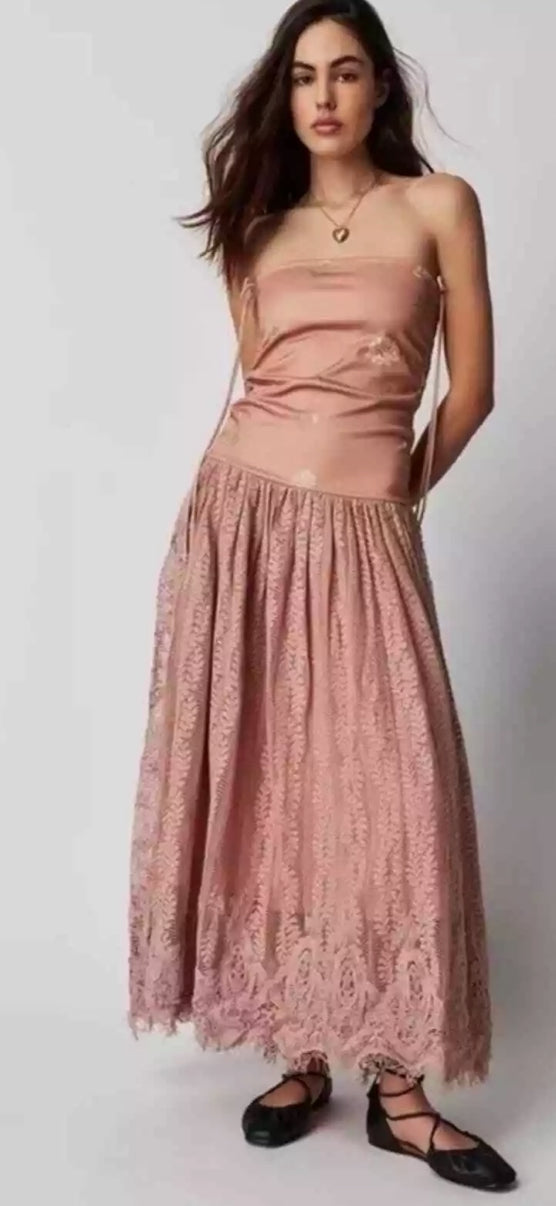 Free People Rosie Plains Convertible Skirt or Dress