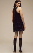 Load image into Gallery viewer, Pilcro Sleeveless Denim Shift Mini Dress
