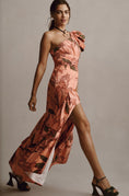 Load image into Gallery viewer, Hutch One-Shoulder Ruffle Maxi Dress
