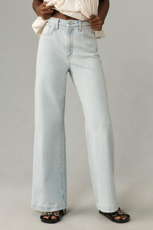 Joe's Jeans Mia High-Rise Wide-Leg Jeans