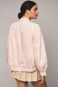 Load image into Gallery viewer, Maeve Balloon-Sleeve Bomber Jacket
